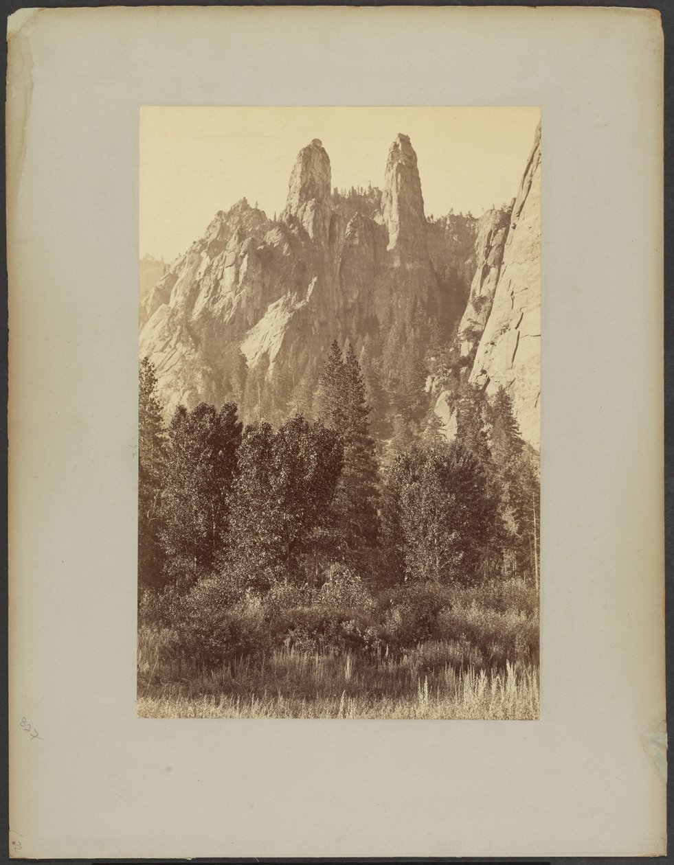 [Rochers Sentinel, Yosemite] - Carleton Watkins