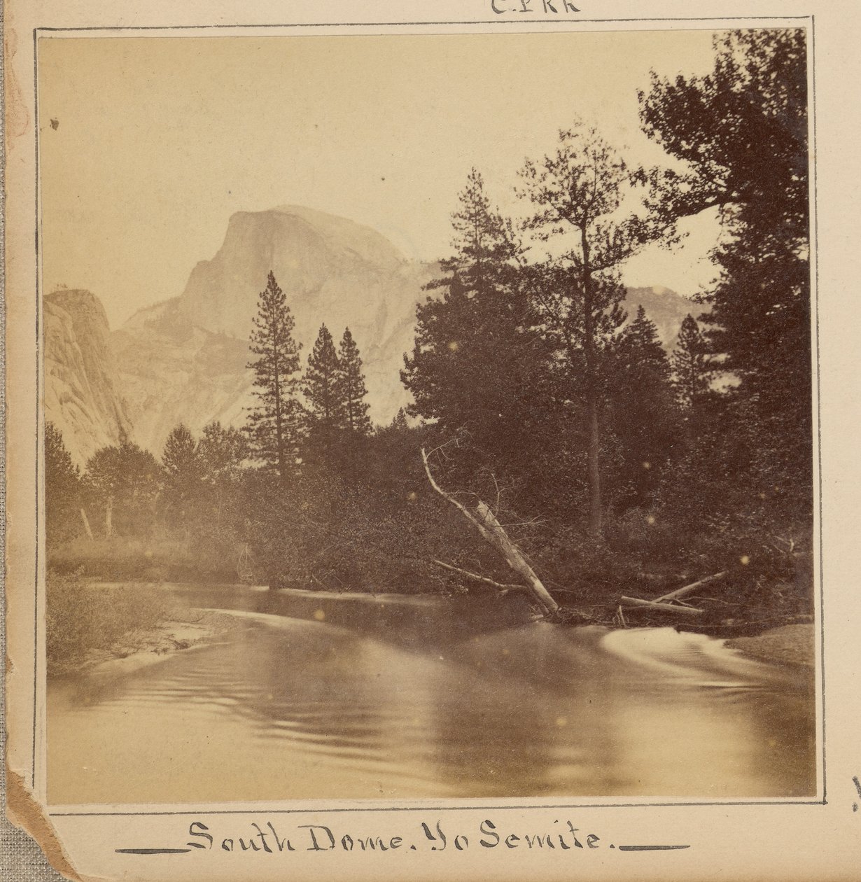 Dôme Sud, Yosemite - Carleton Watkins
