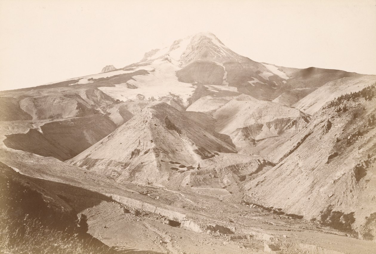 [Sommet du mont Hood, Oregon] - Carleton Watkins