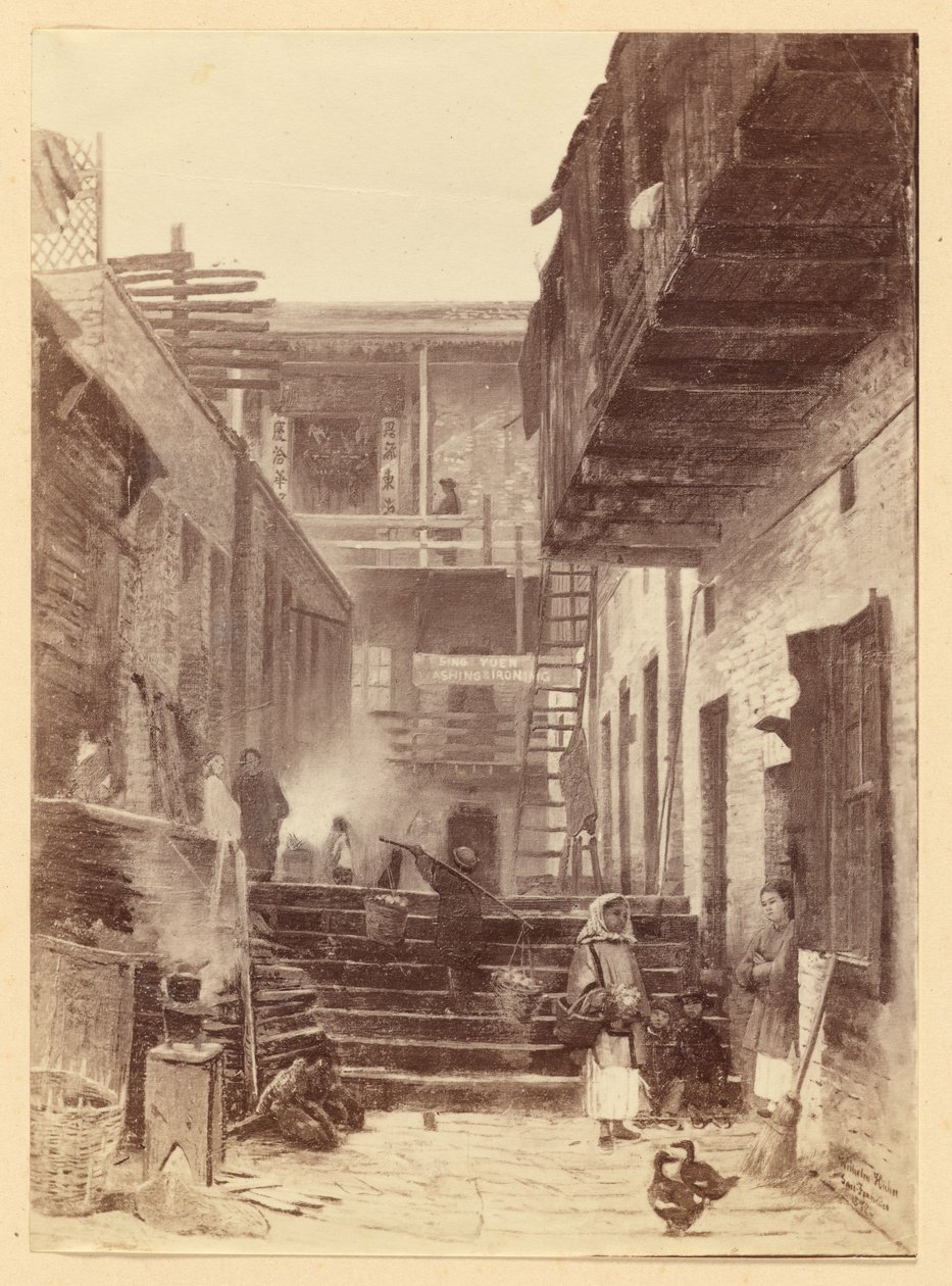 Vue à Chinatown, San Francisco - Carleton Watkins