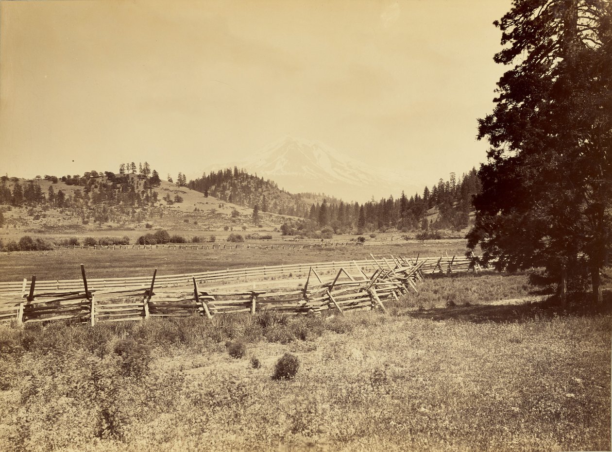 [Vue du mont Shasta] - Carleton Watkins