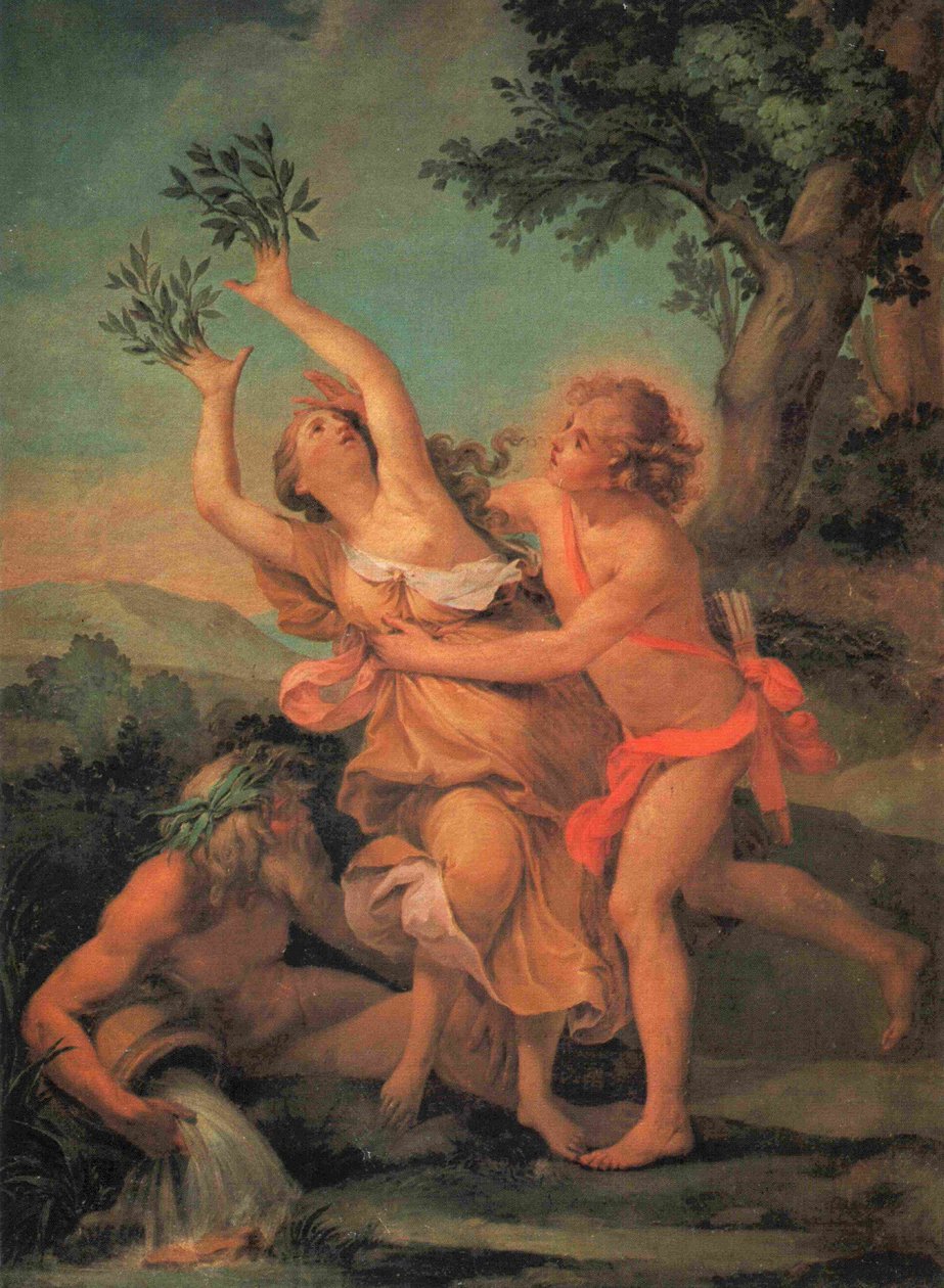 La Métamorphose de Daphné, fresque de Carlo Cignani au Palazzo del Giardino (Parme) - Carlo Cignani