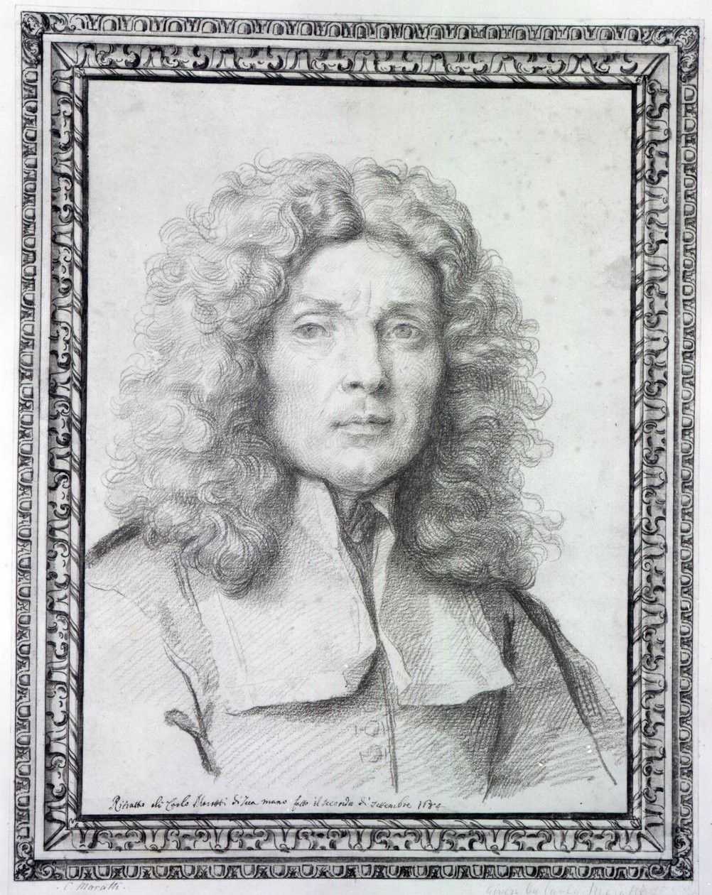 Autoportrait, 1684 - Carlo Maratta or Maratti