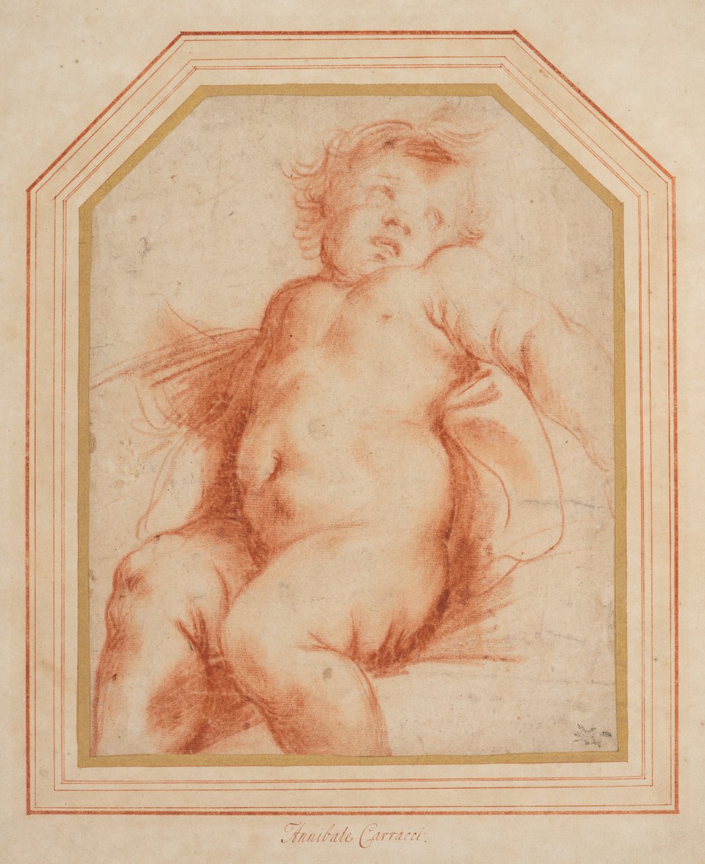 Nourrisson nu - Carlo (attr. to) Cignani