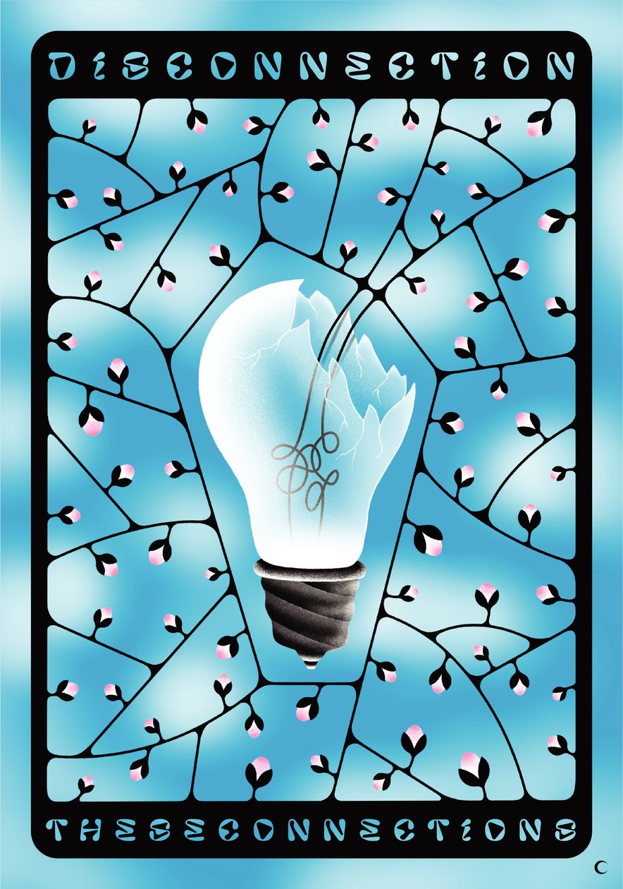 Déconnexions, ces connexions, 2020 (illustration numérique) - Carlo Alberto Giardina