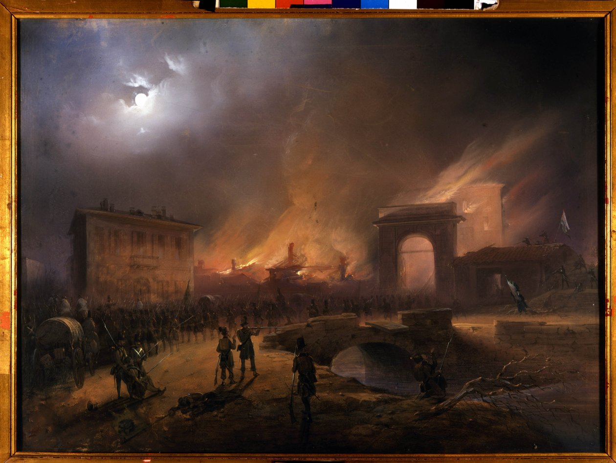 Risorgimento : Les Cinq Jours de Milan (18-22 mars 1848) - Carlo Bossoli