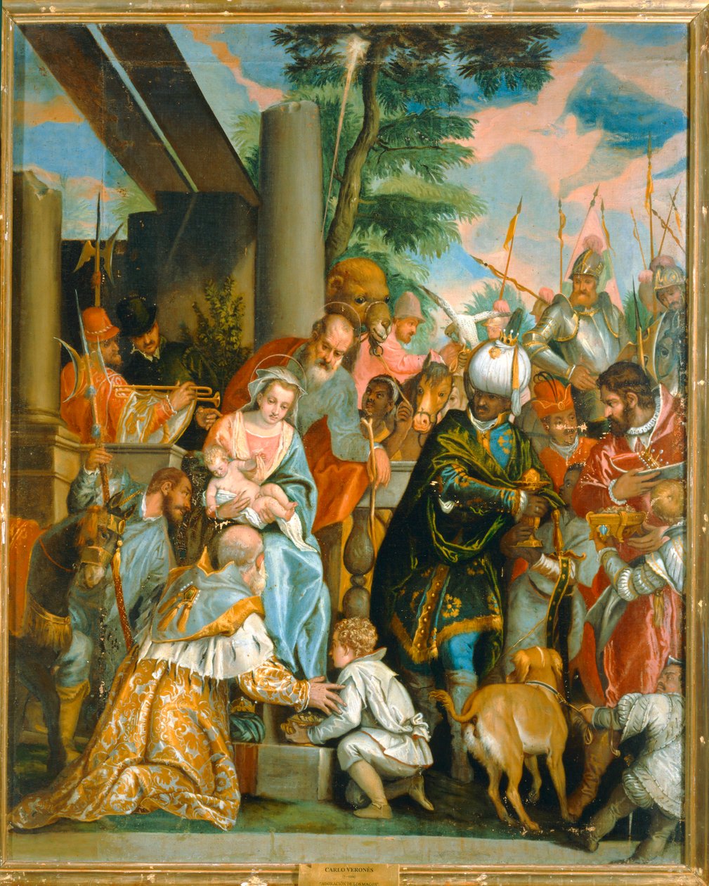 Adoration des Mages. 10014560 ... - Carlo Caliari