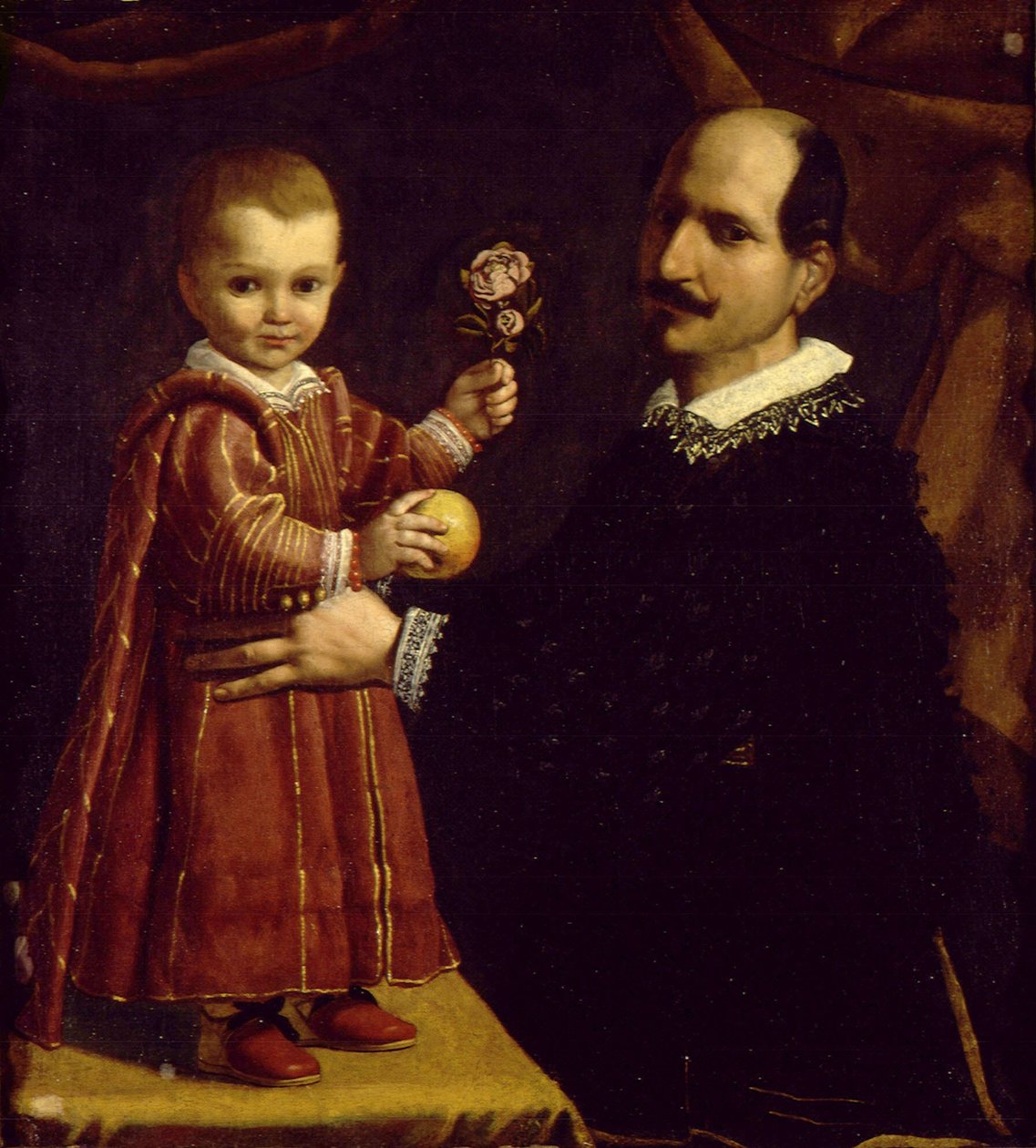 Un homme avec un enfant - Carlo Ceresa