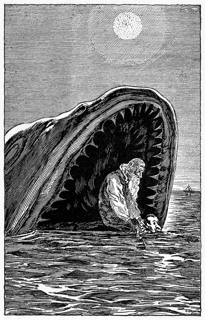 Illustration de Pinocchio par Carlo Chiostri (1863-1939), l