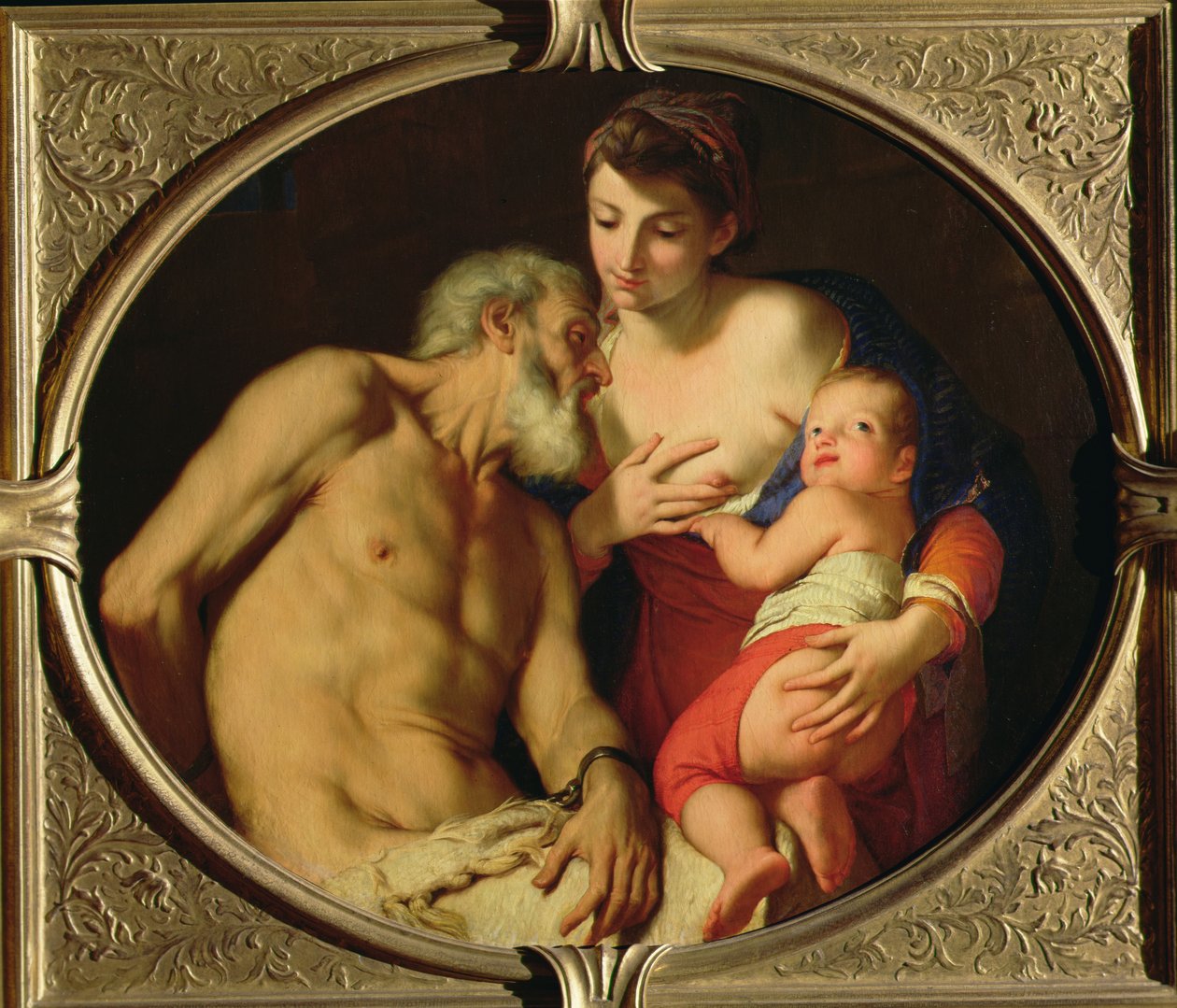 Charité romaine (Cimon et Pero), c.1690-1700 - Carlo Cignani
