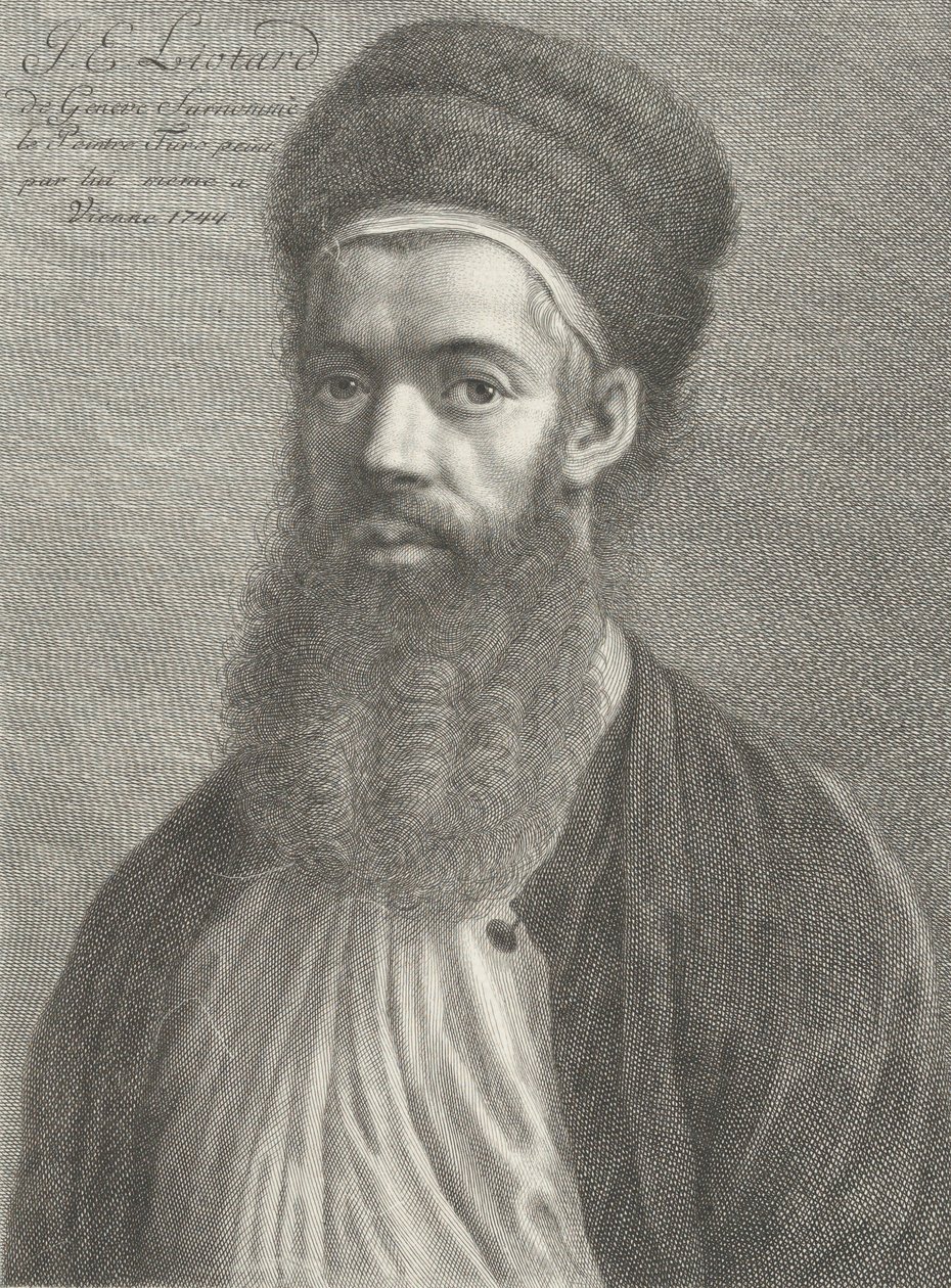 Autoportrait en tenue turque, 18e siècle - Carlo Gregori