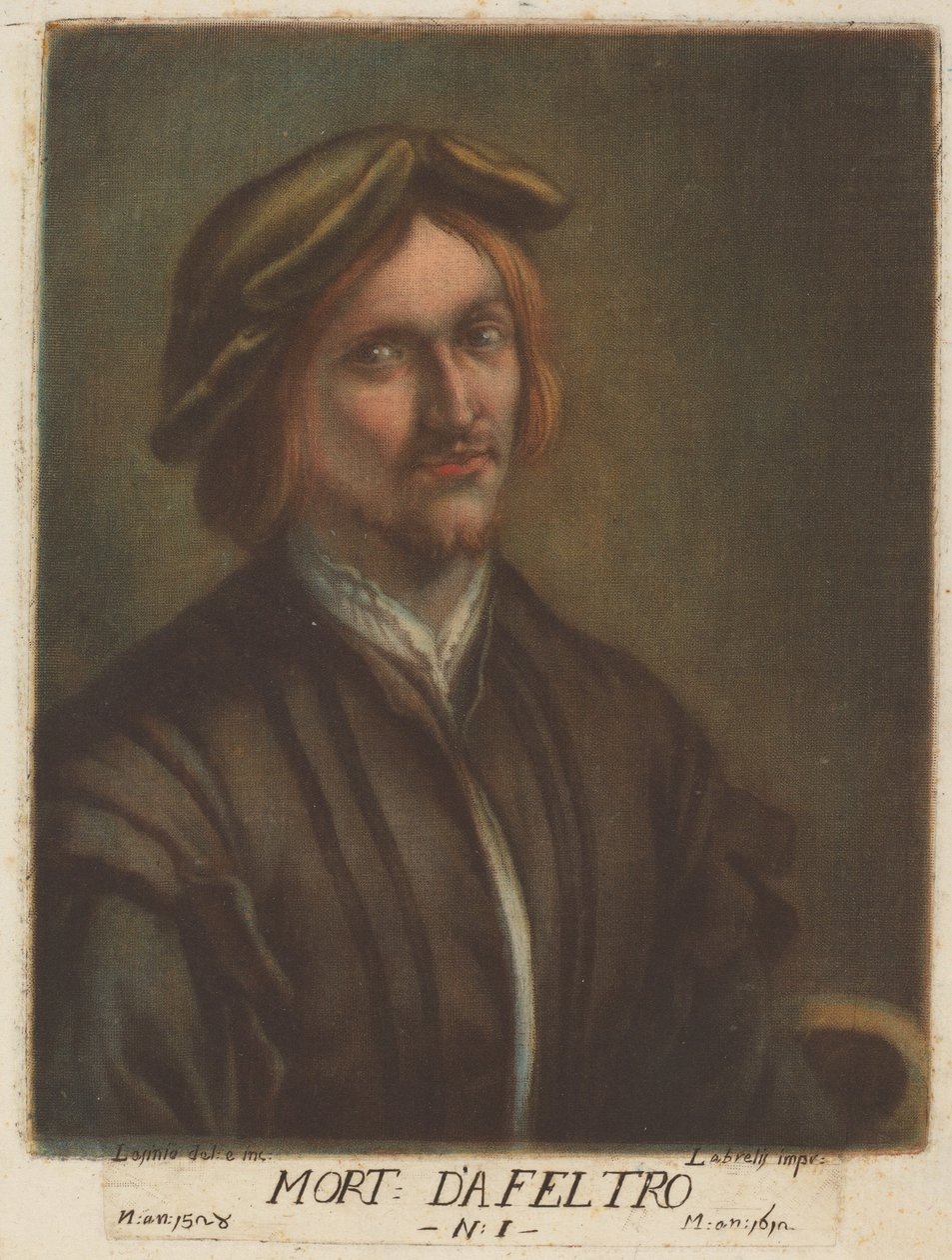 Morto da Feltre - Carlo Lasinio, after Lorenzo Luzzo