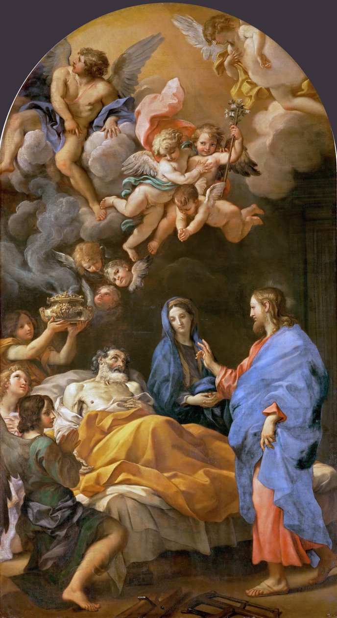 La mort de Saint Joseph - Carlo Maratta or Maratti