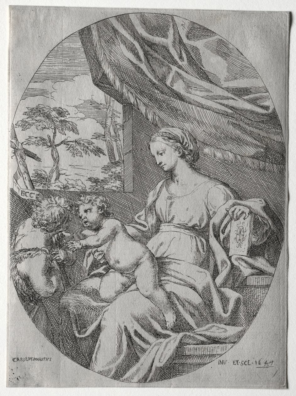 Vierge et enfant avec l