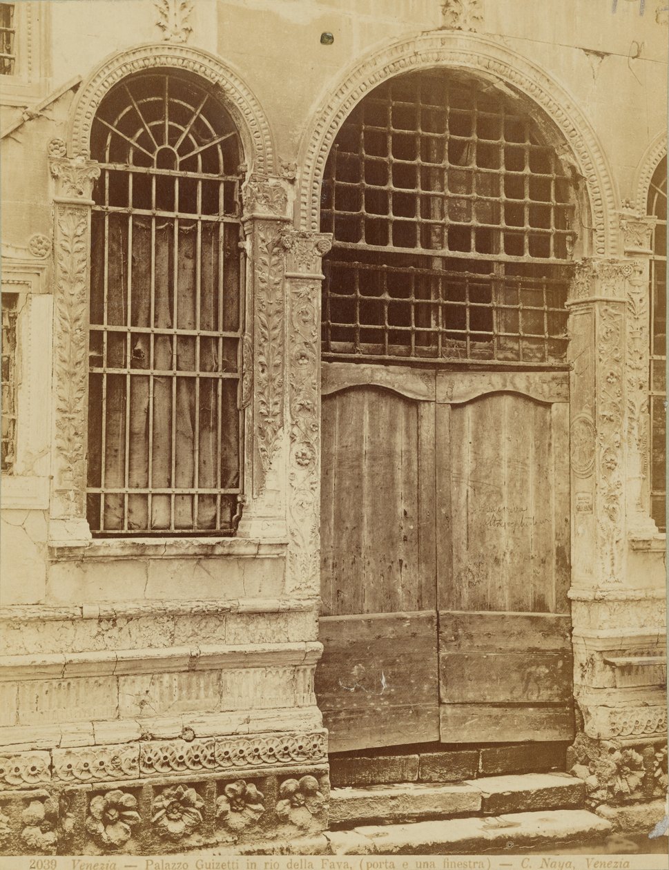 Palais Guizetti - portes et fenêtres - Carlo Naya