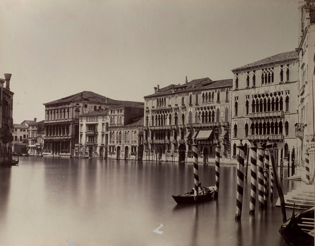 Venise. Le Grand Canal avec vue sur Ca