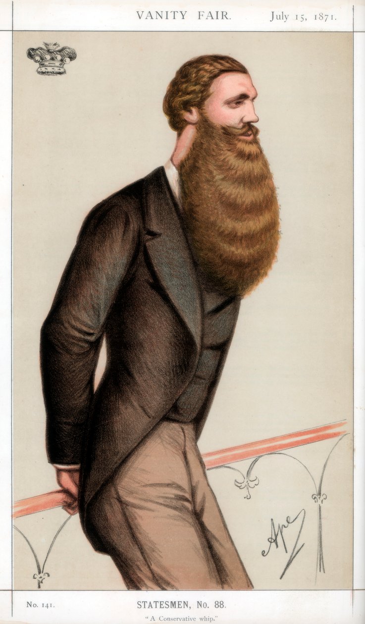 Un fouet conservateur, 1871 - Carlo Pellegrini