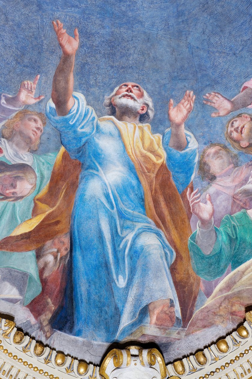Descente du Saint-Esprit sur les Douze Apôtres (détail), c.1575 - Carlo Urbino