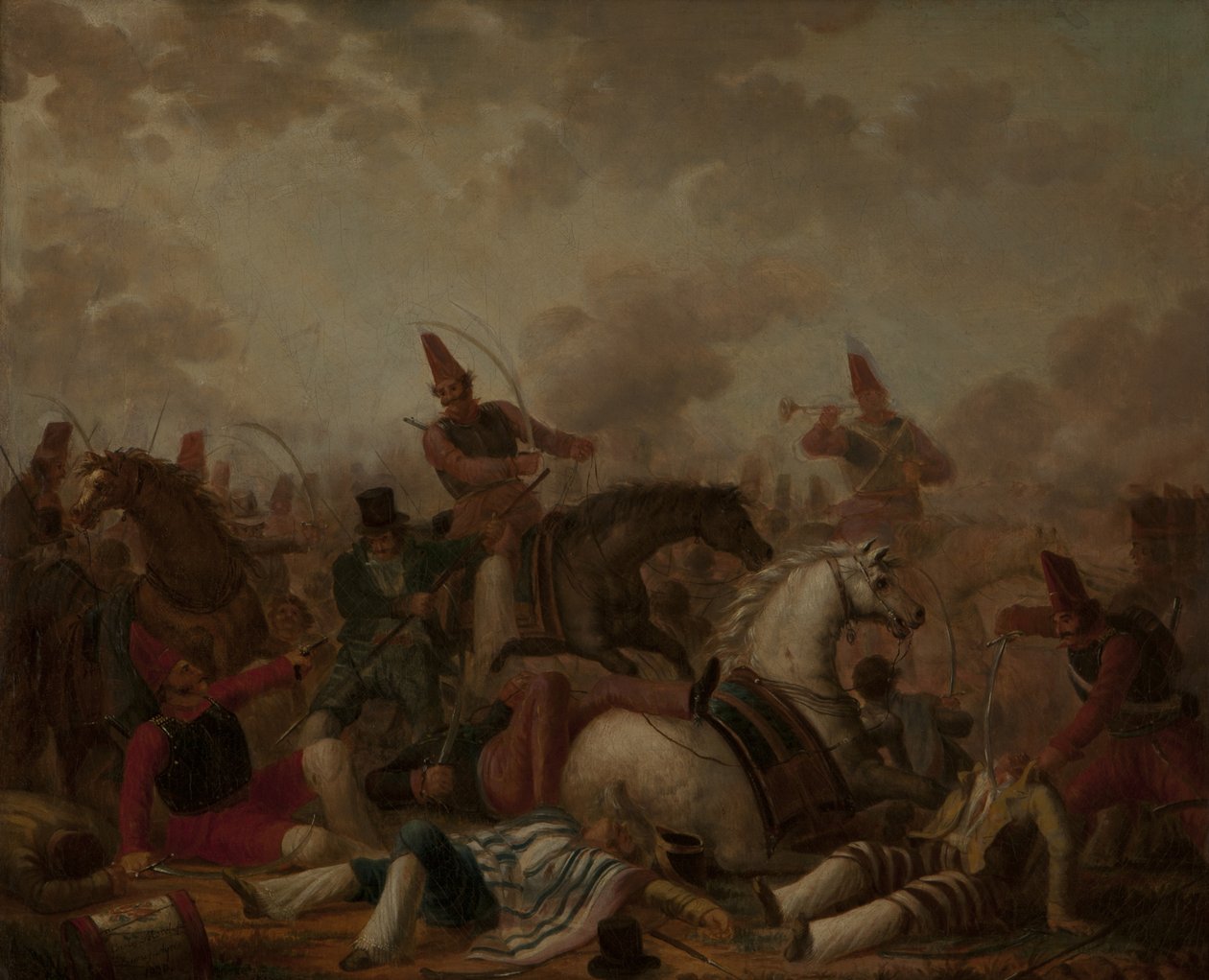 Les combats de cavalerie à l
