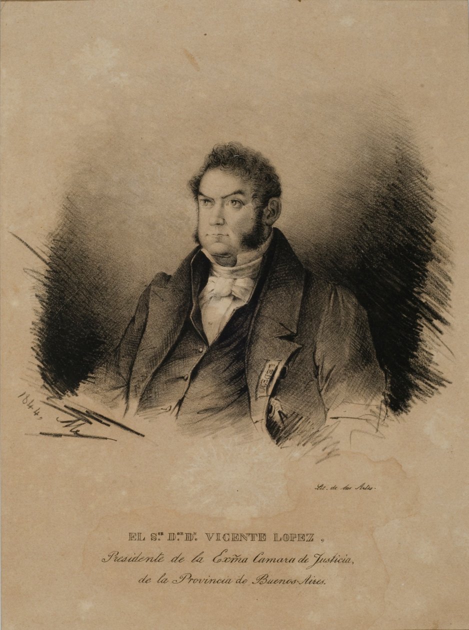 Docteur Vicente López (série "Portraits") - Carlos Morel - Carlos Morel