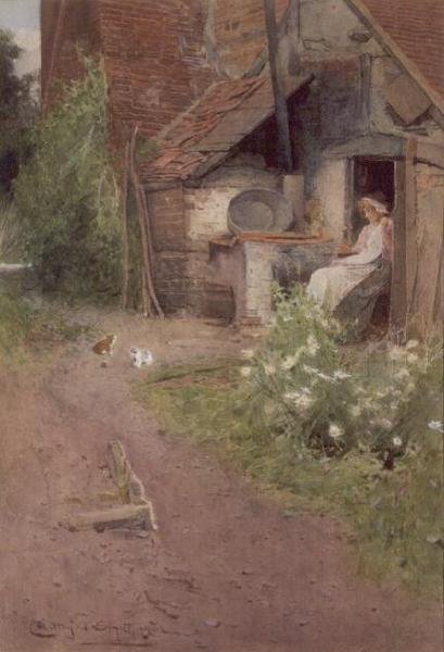 La porte de la cuisine - Carlton Alfred Smith