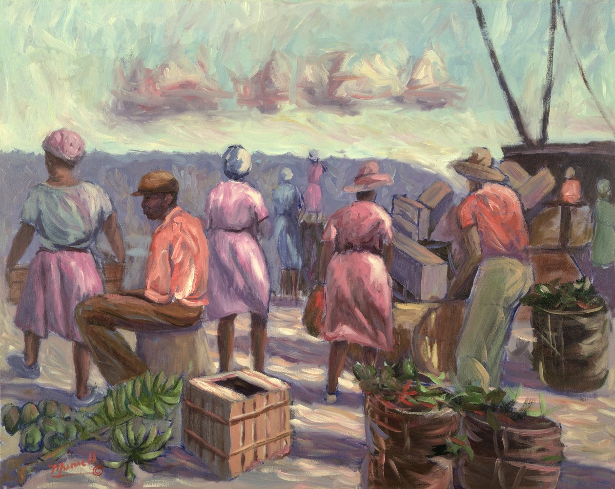 Le Marché, 1988 - Carlton Murrell