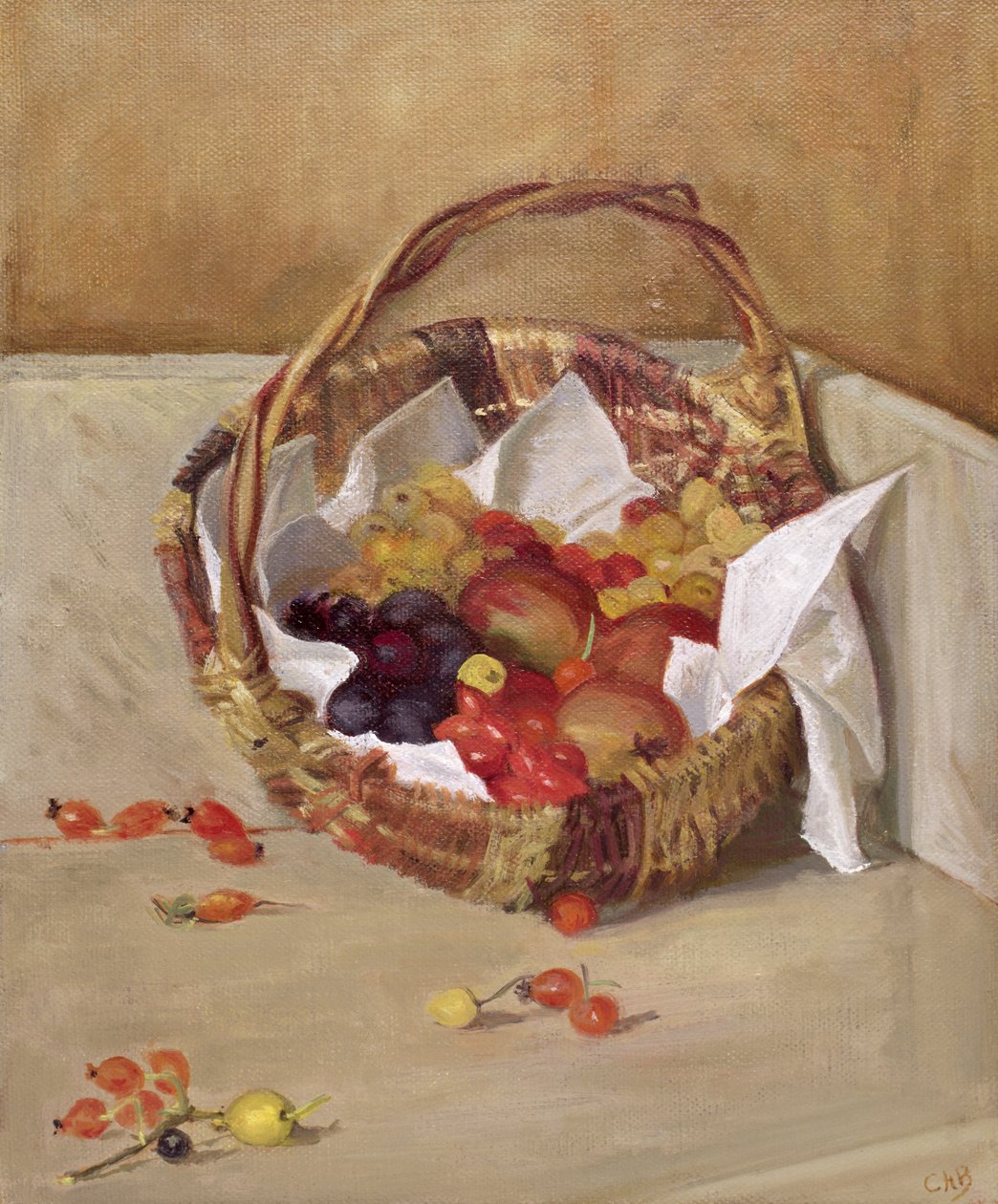 Panier de fruits - Caroline Hervey Bathurst