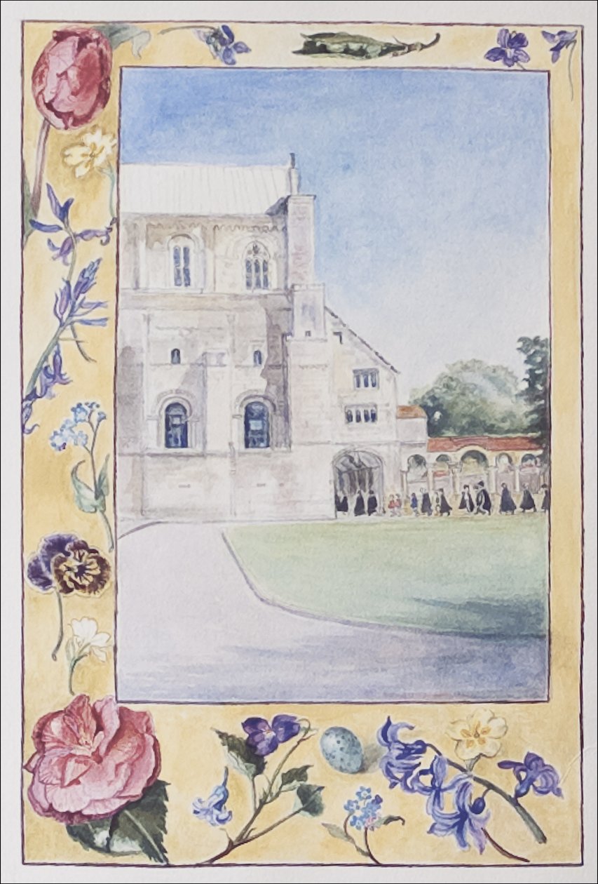 Cathédrale de Winchester, choristes en route pour la pratique - Caroline Hervey Bathurst