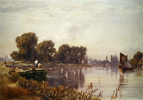 Vue de la Tamise - Caroline Lucy Scott