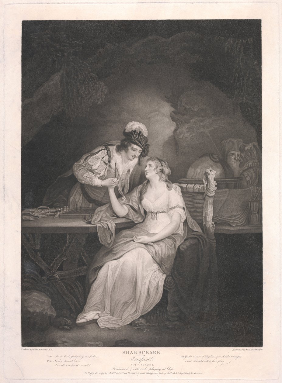 La Tempête, acte V, scène I - Caroline Watson
