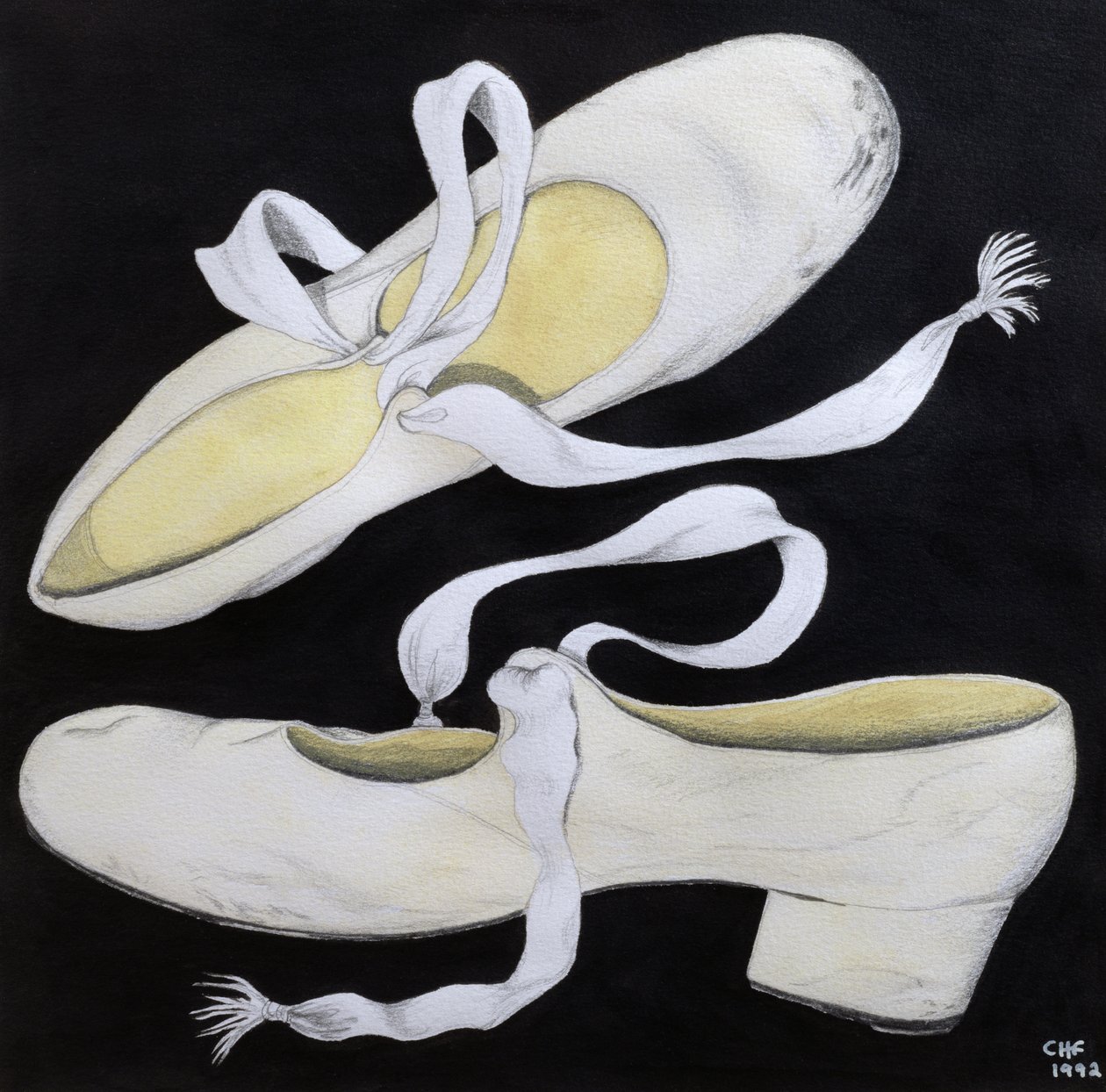 Vieux souliers de claquettes, 1992 - Carolyn Hubbard Ford