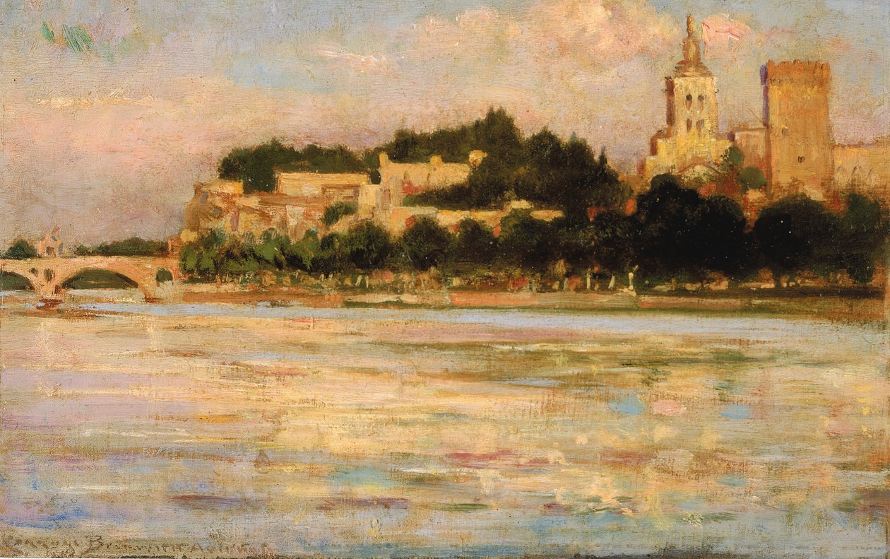 Le Palais des Papes et le Pont d
