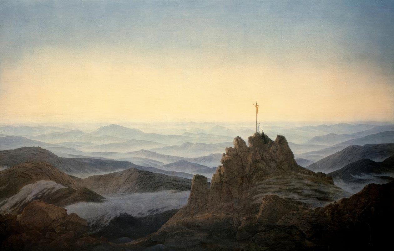 Matin dans les Monts des Géants - Caspar David Friedrich
