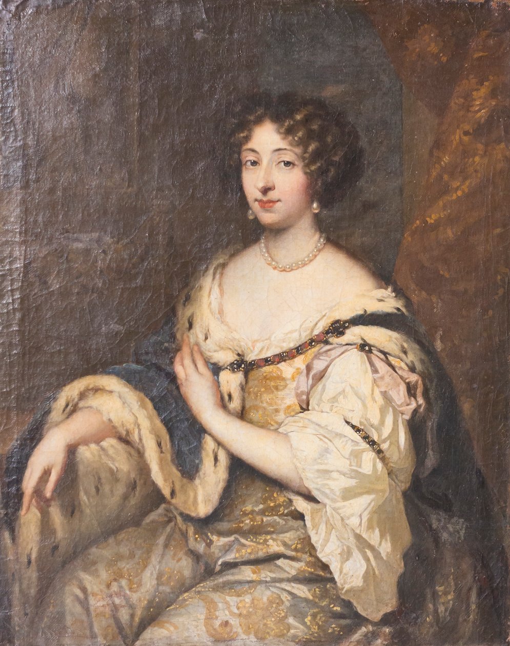 Portrait de Maria Mancini Colonna - Caspar (attr. to) Netscher