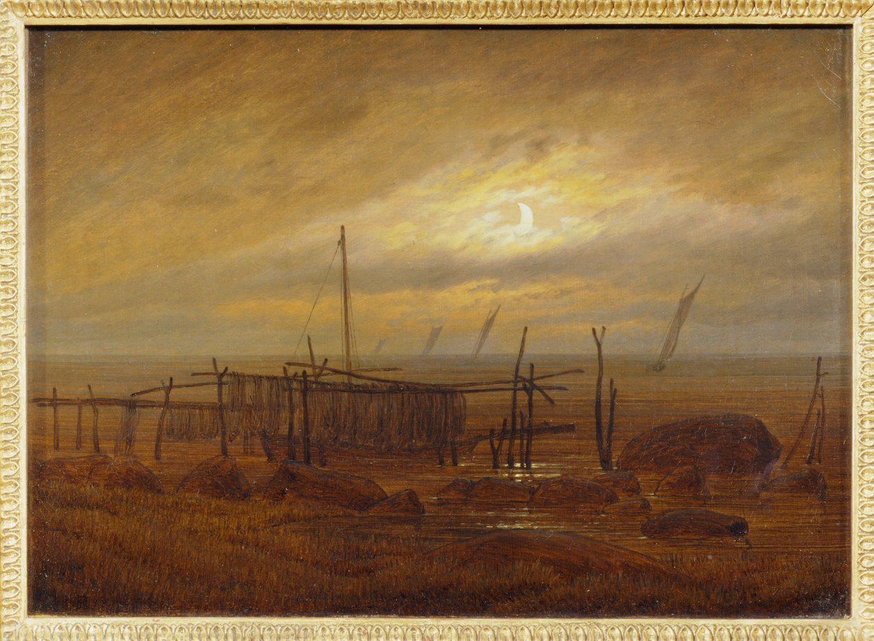 Am Meeresstrand - Au bord de la mer ... - Caspar David Friedrich