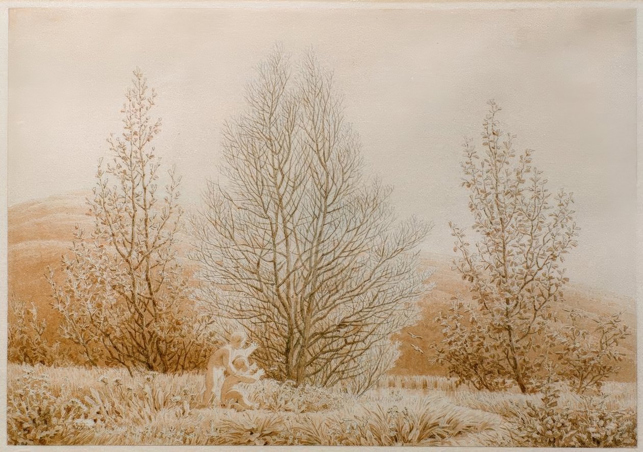 Le Printemps - Caspar David Friedrich