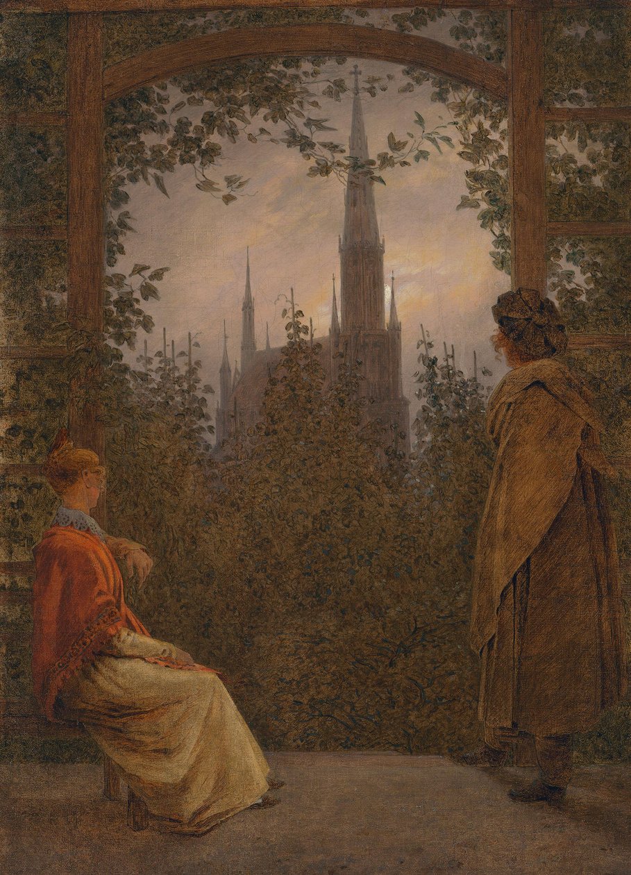 Tonnelle - Caspar David Friedrich