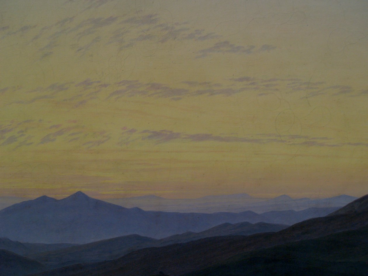 French : Les Monts des Géants Giant Mountains - Caspar David Friedrich