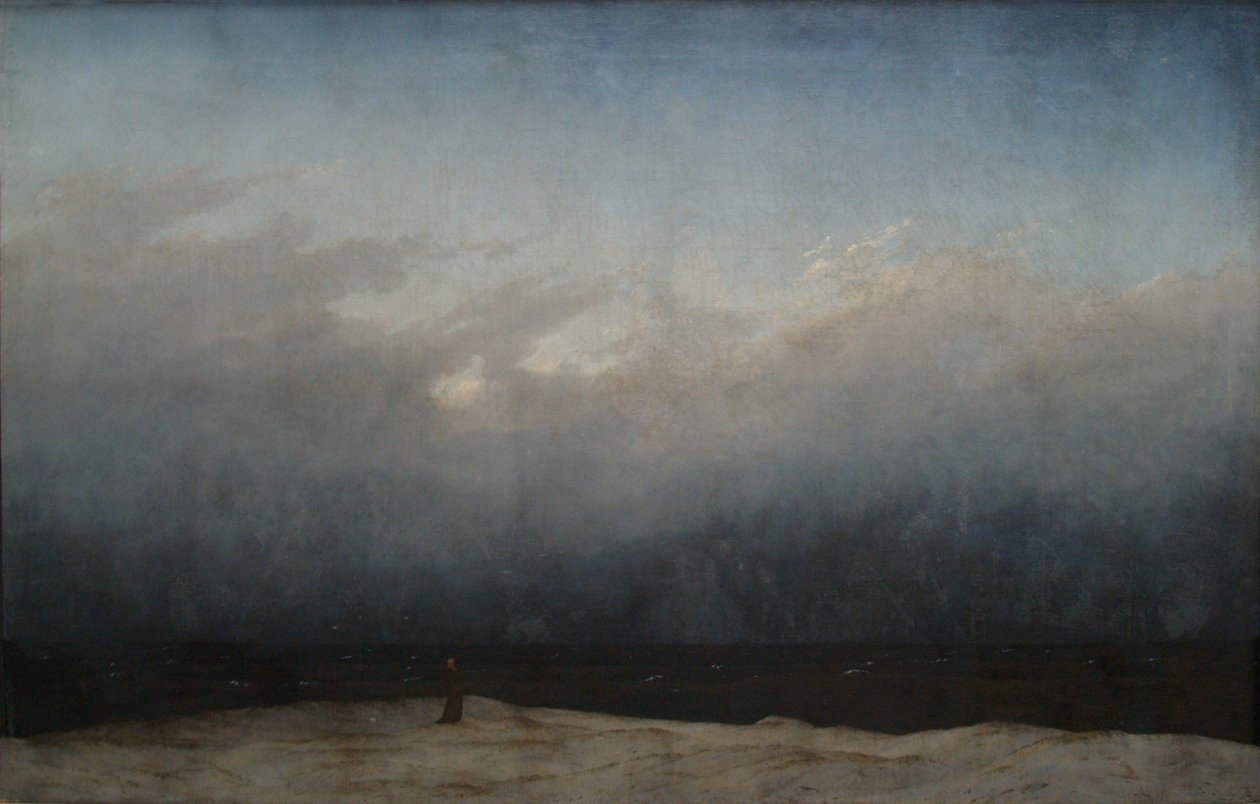 Allemand : Der Mönch am Meer Le moine au bord de la mer - Caspar David Friedrich
