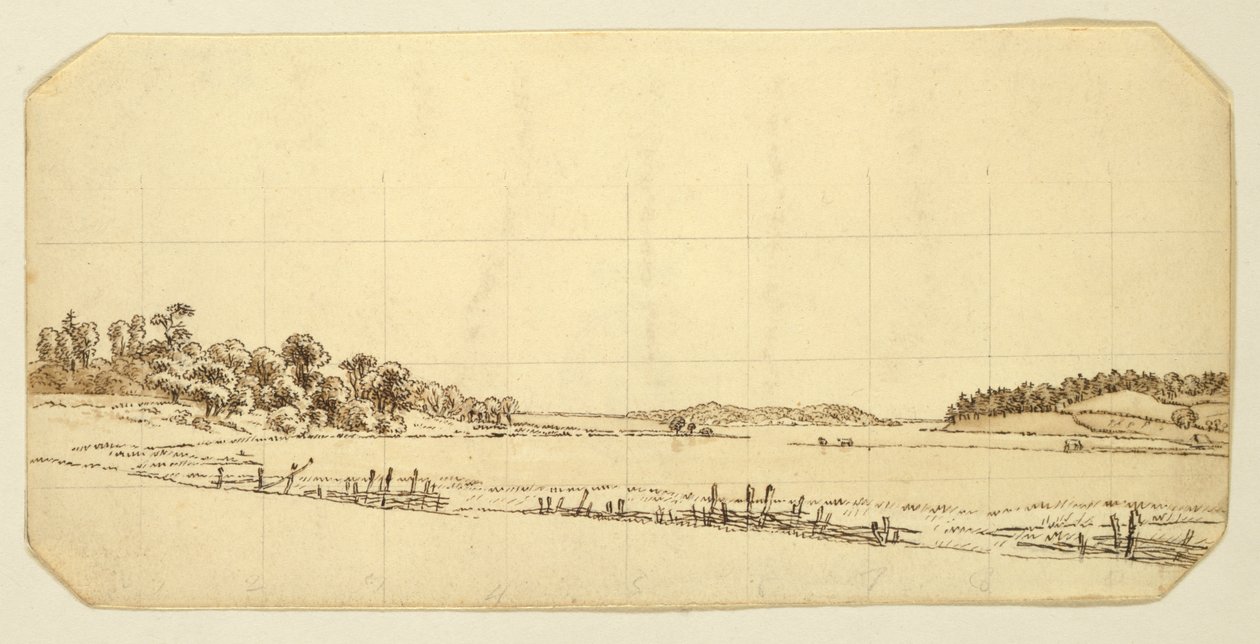 Au bord du lac, 1802-3 - Caspar David Friedrich