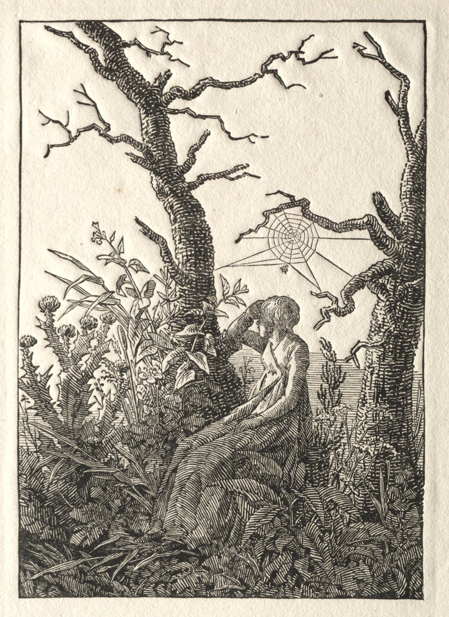 La femme avec la toile d