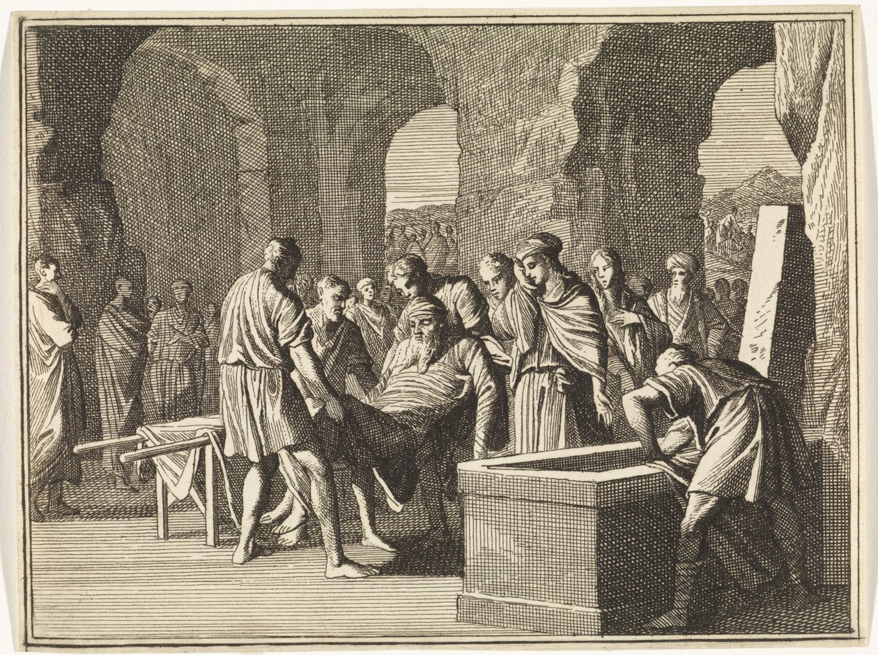 Funérailles de Jacob - Caspar Luyken