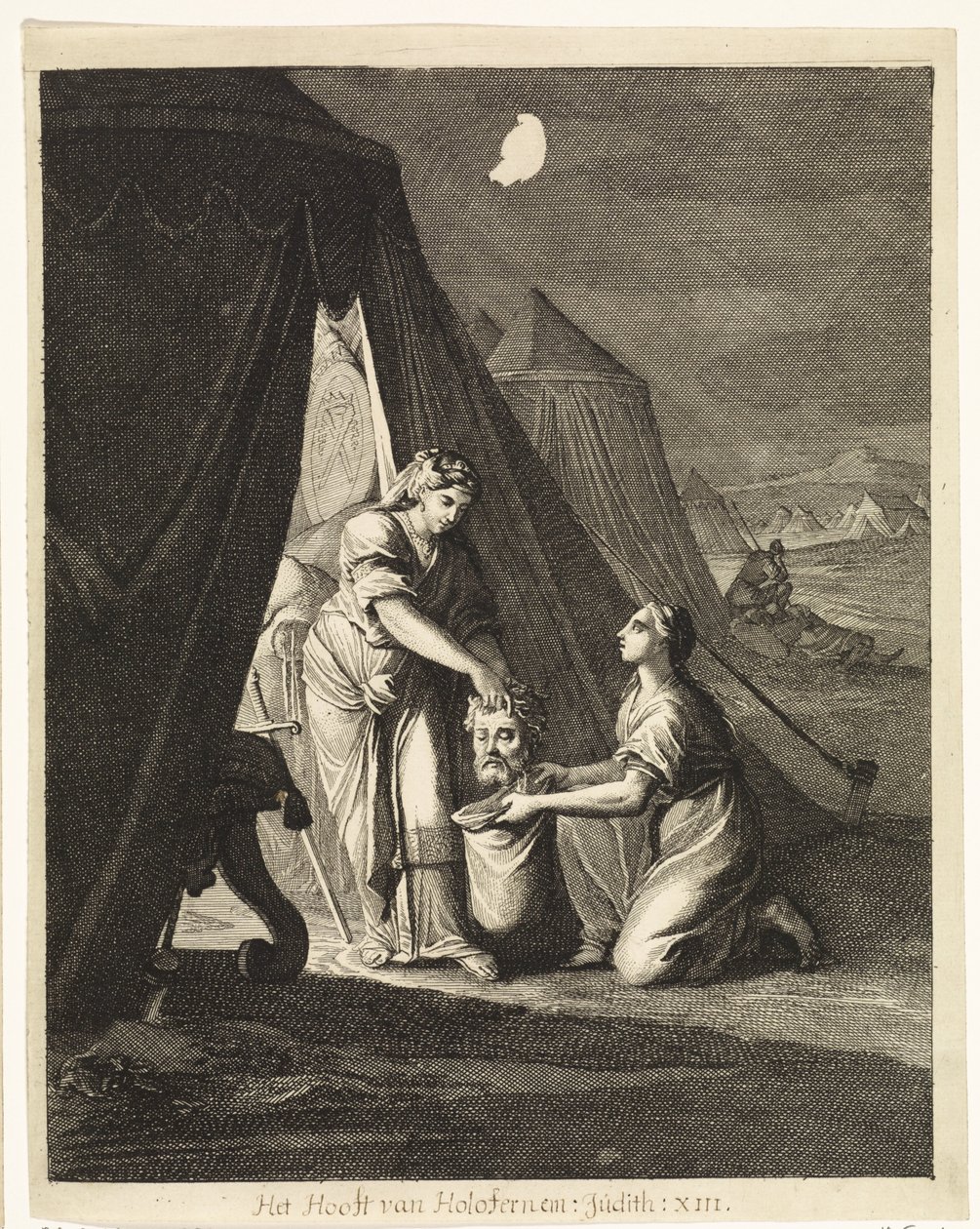 Judith met la tête d
