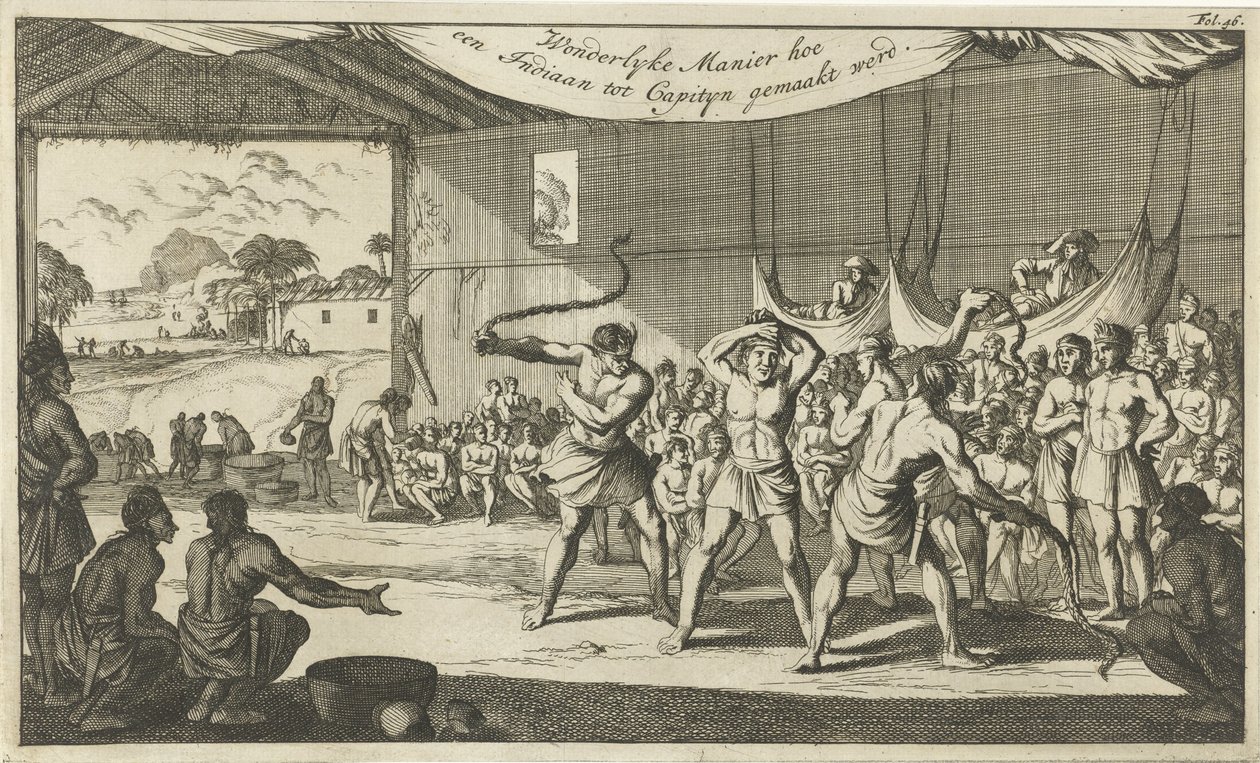 Rituel de passage chez les indigènes d