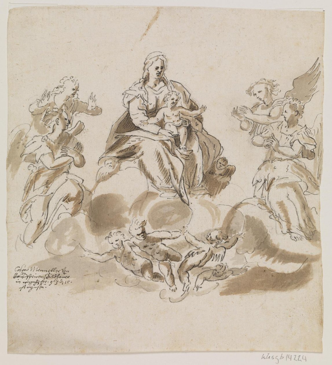 La Vierge Marie avec l