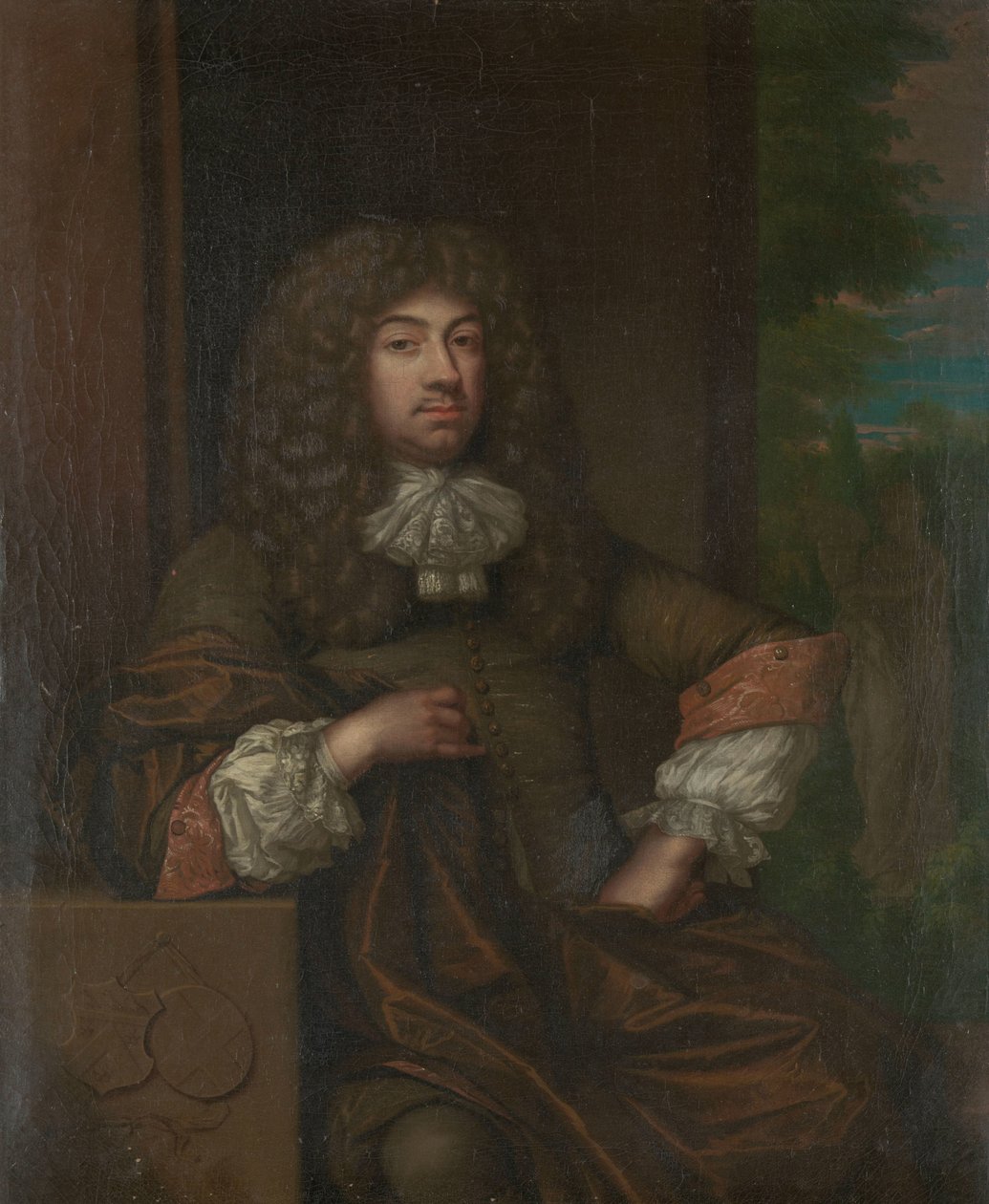 Portrait de Jan Boudaen Courten (1635-1716), seigneur de St. Laurens, Schellach et Popkensburg, juge et échevin de Middelburg - Caspar Netscher (copy after)