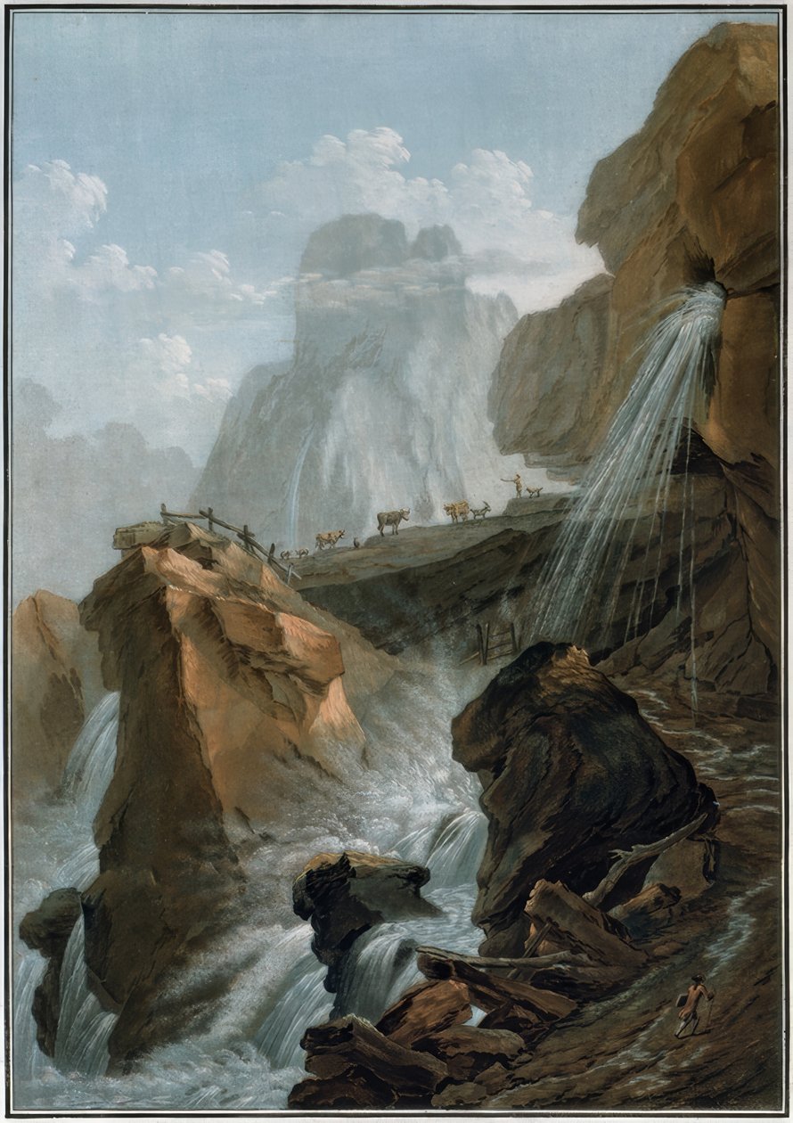 Chutes de Geltenbach - Caspar Wolf