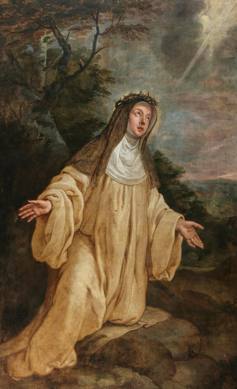 Sainte Catherine de Sienne - Caspar de Crayer