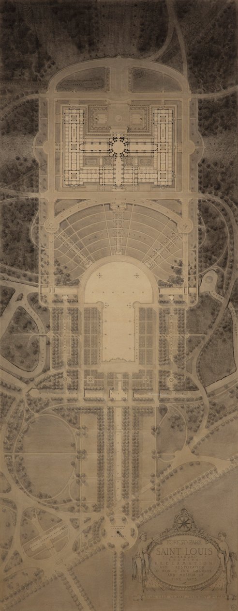 Parc Forestier, Saint Louis, Missouri : montrant la réclamation et la restauration des terrains de l