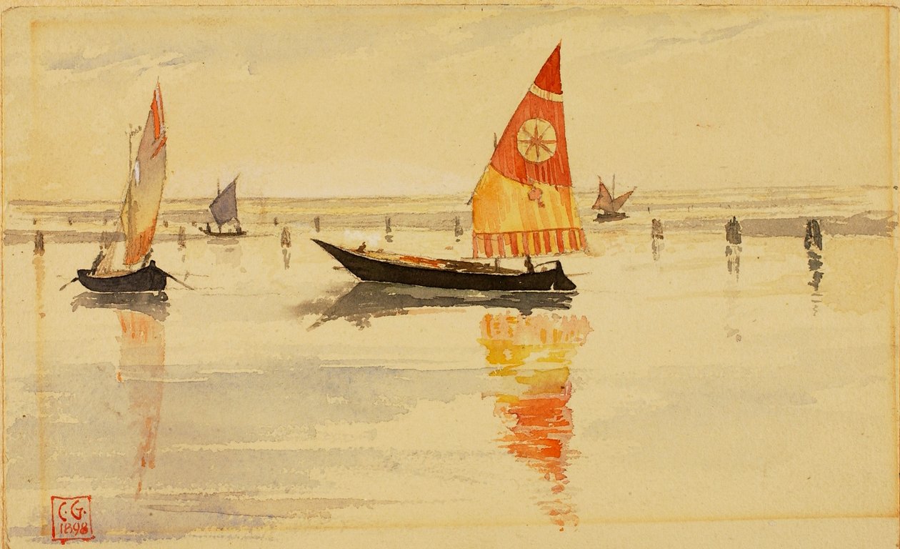 Voiliers (Venise) - Cass Gilbert